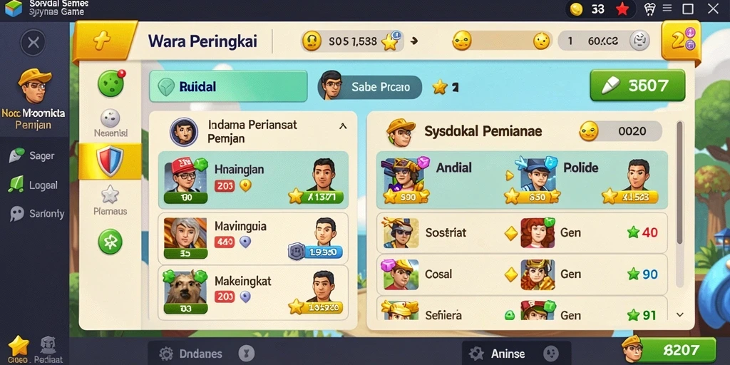 indorp - Karakter-karakter unik dengan kemampuan spesial.